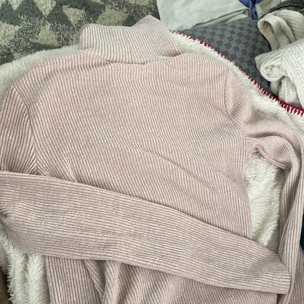 SO turtleneck sweater dress
